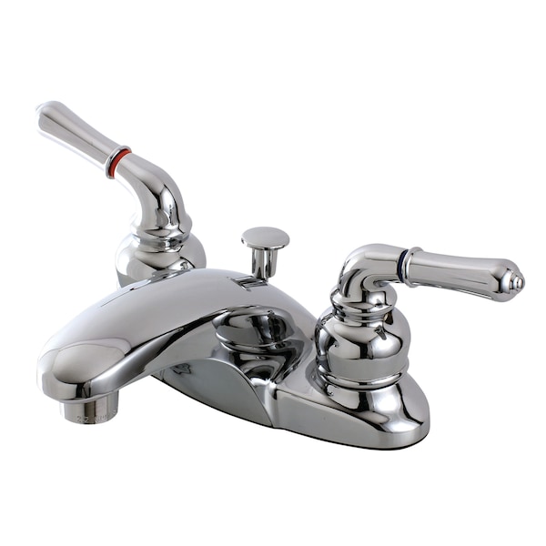 FB621 4-Inch Centerset Bathroom Faucet with Retail Pop-Up